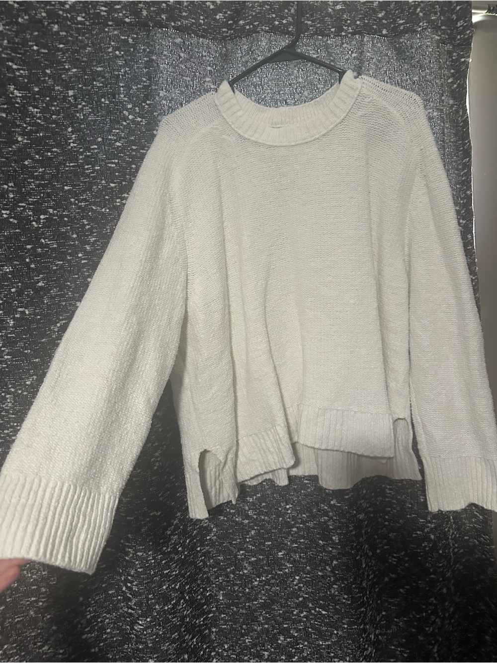Abercrombie & Fitch White Sweater